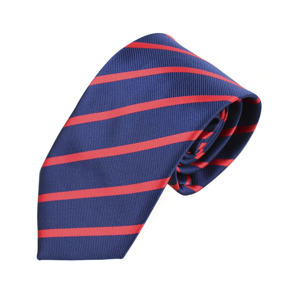 corbata angel rayas azul marino 2