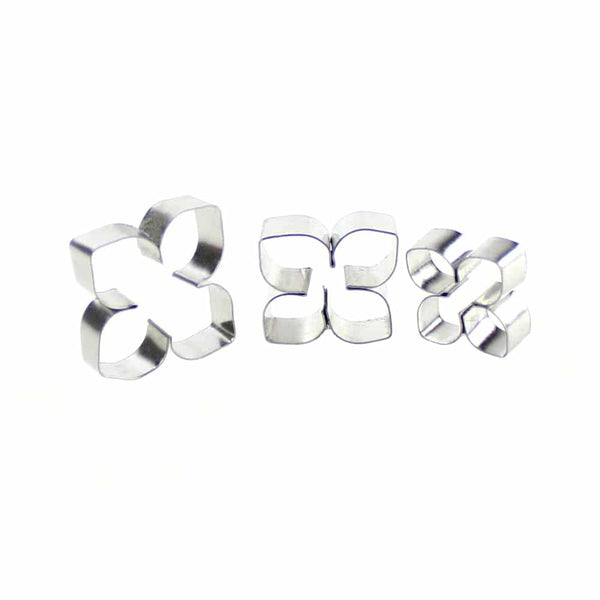cortador mini hortensias plata