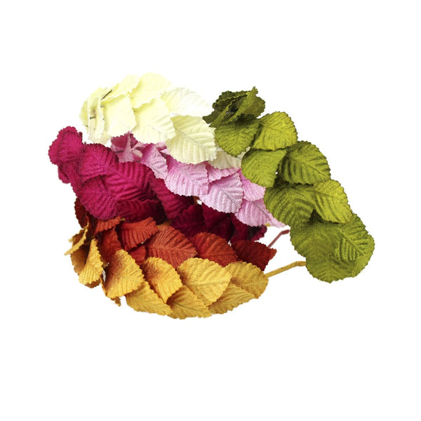 diadema hojas de terciopelo
