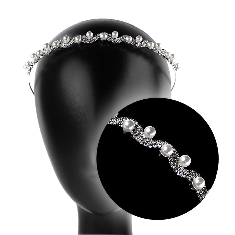 diadema valentina plata