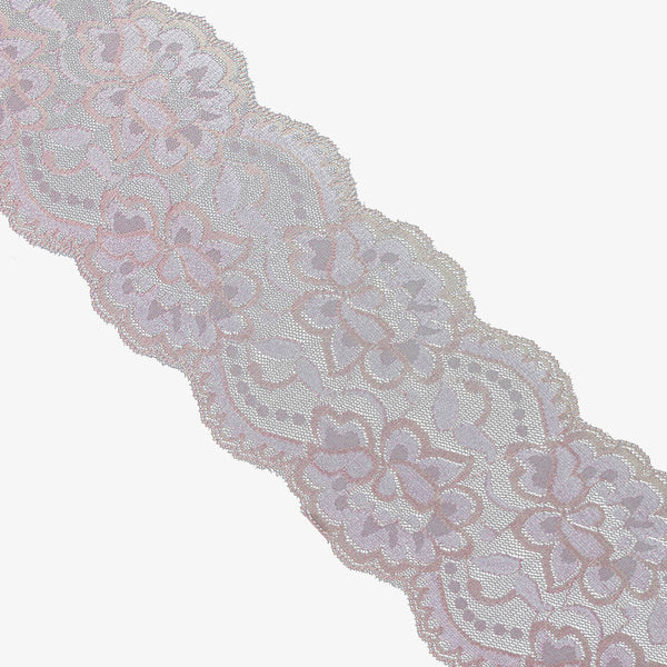 encaje elastico 95 mm rosa nude