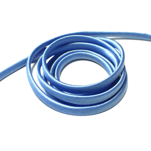 espagueti raso 7 mm azul claro