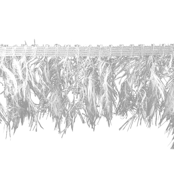 fleco simil plumas 10 cm blanco