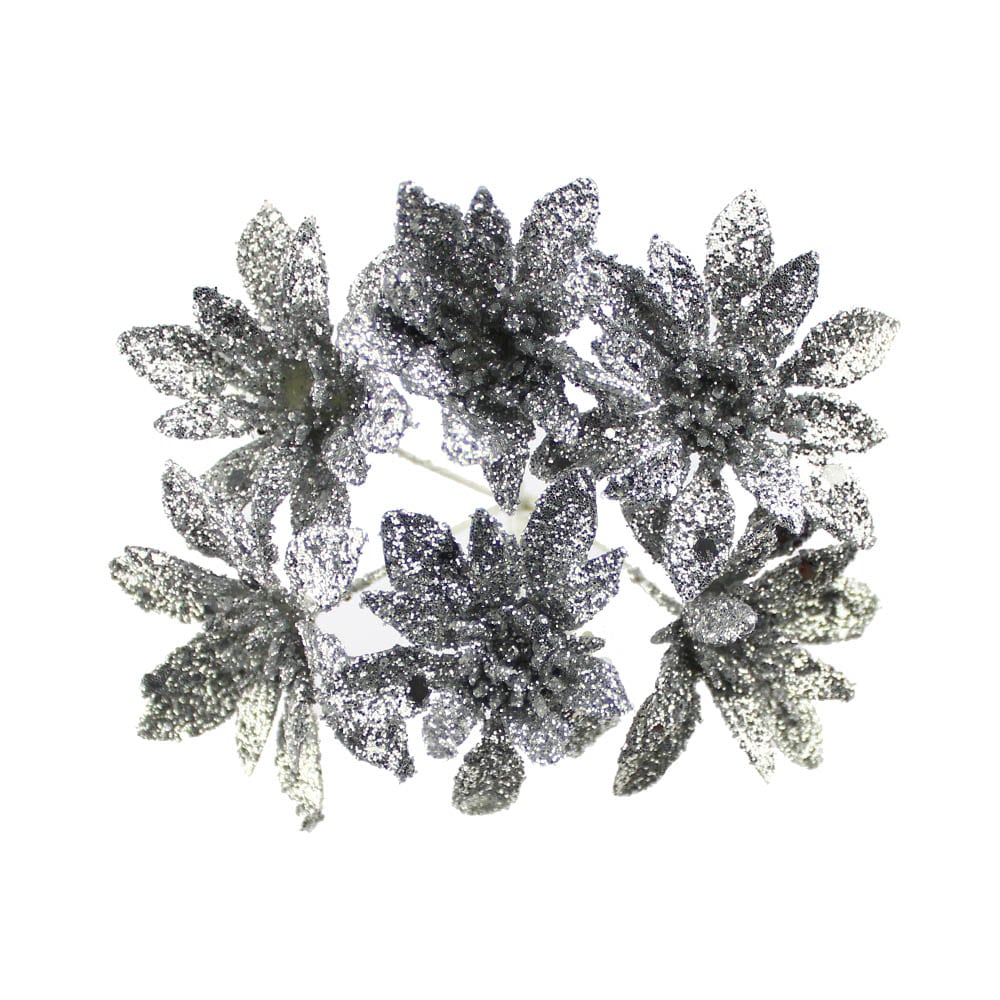 flor lurex caulerpa plata