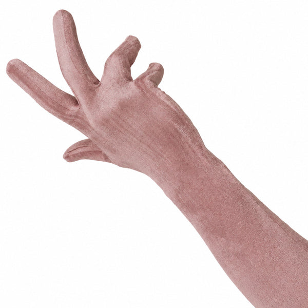 Suede gloves