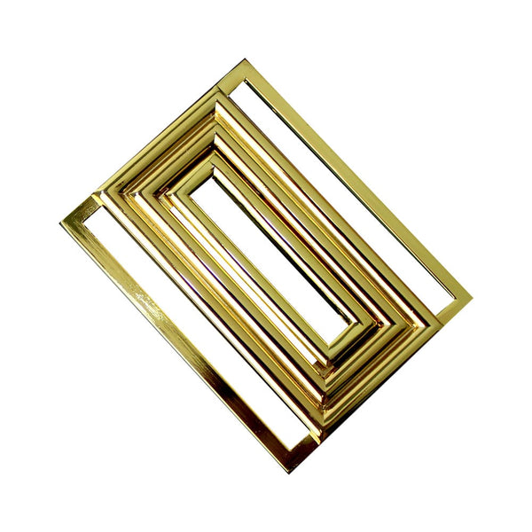 hebilla 6 cm Nº 6 oro