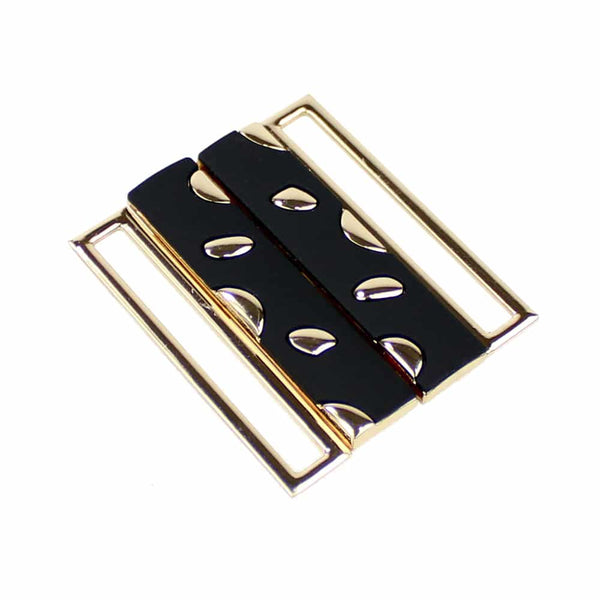 hebilla metal pvc oro