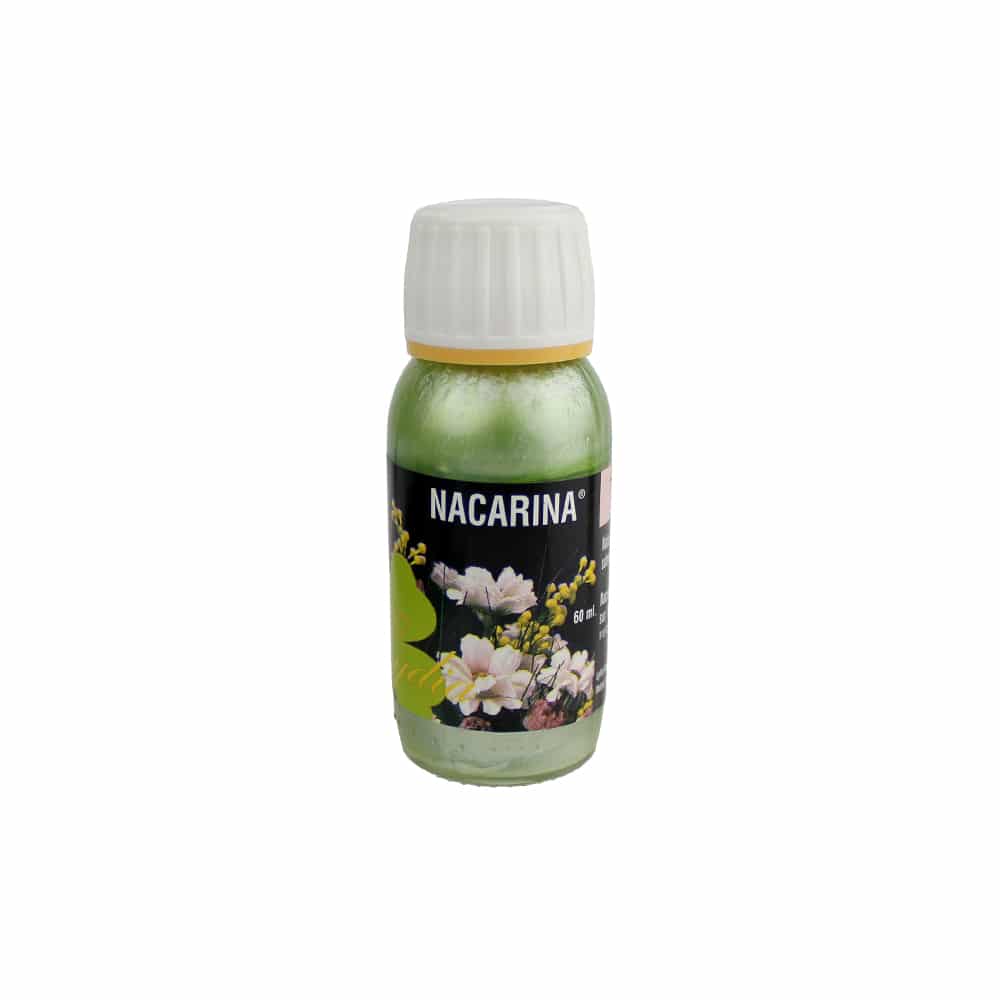 nacarina 60 ml dorado verdoso