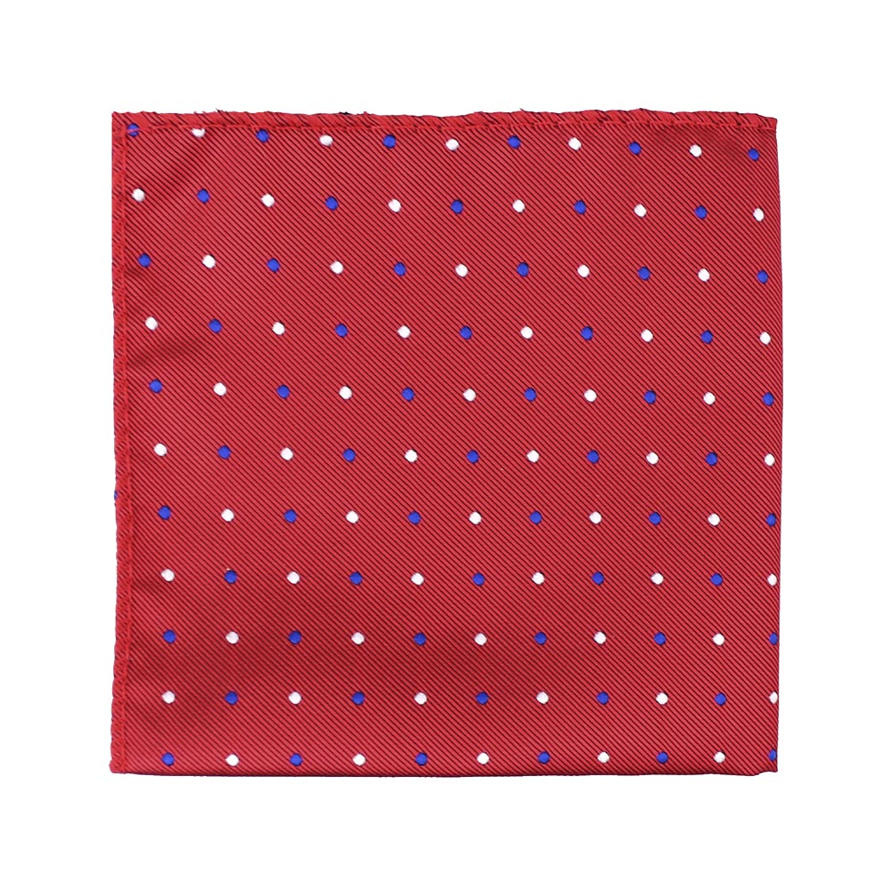 pañuelo topos rojo