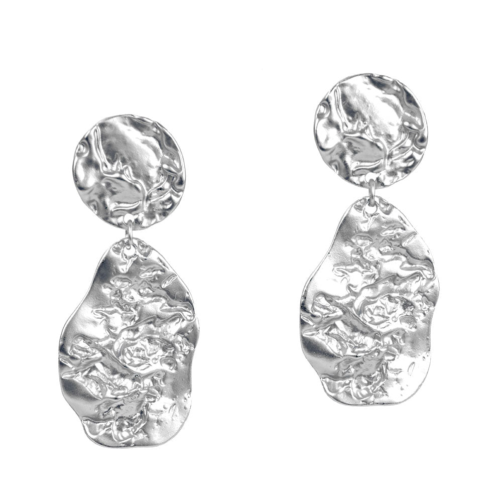pendientes goya plata