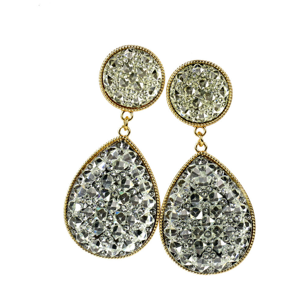 pendientes luz transparente