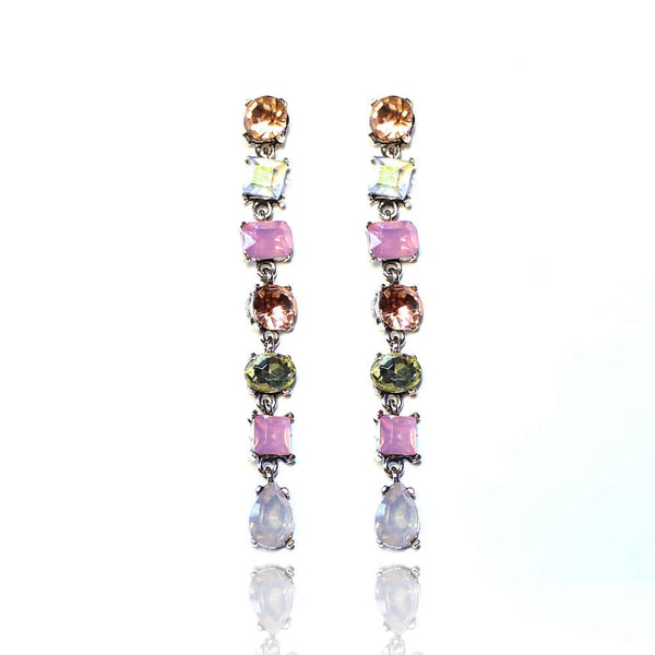 pendientes madrid rosa palo