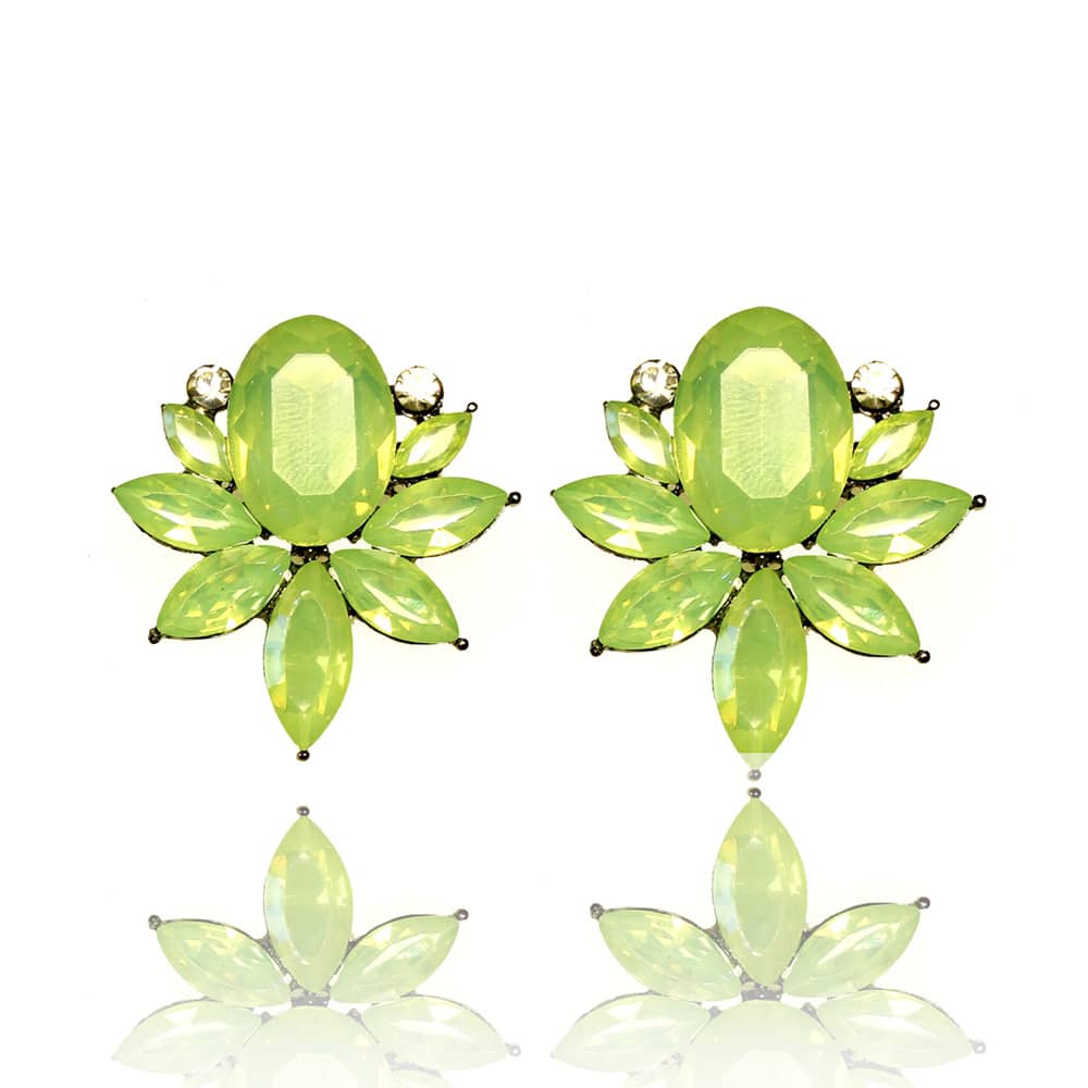 pendientes tarragona verde manzana