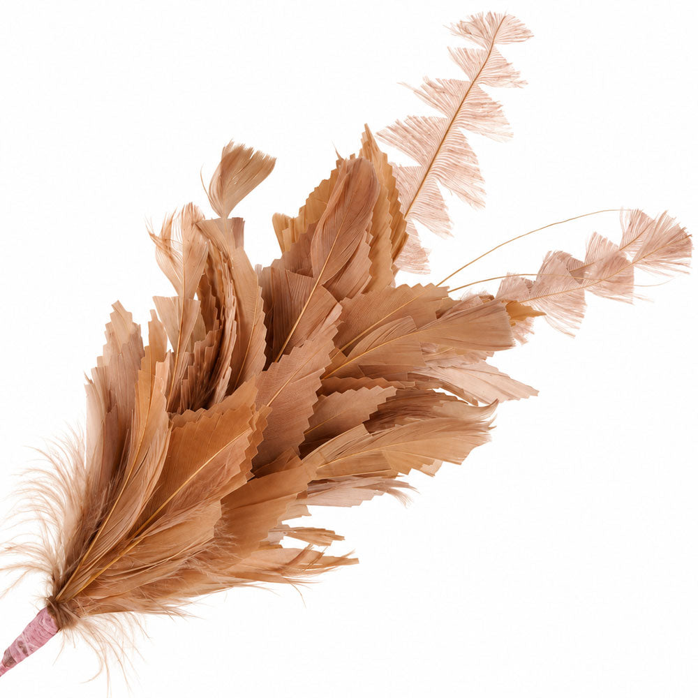 Pomo de plumas Atenea
