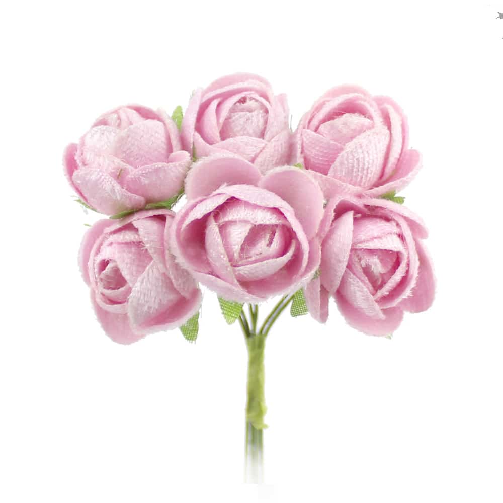 ramillete 6 rosas antelina rosa
