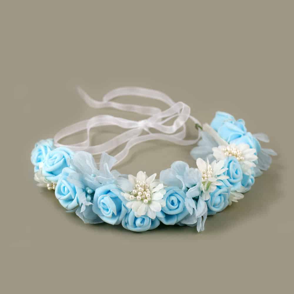tiara de flores elaine