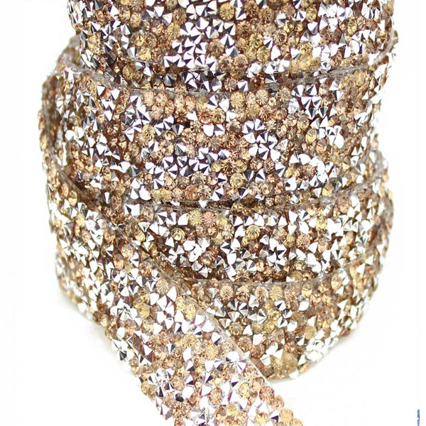 tira tupis 2 cm bronce