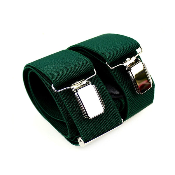 tirantes lisos verde