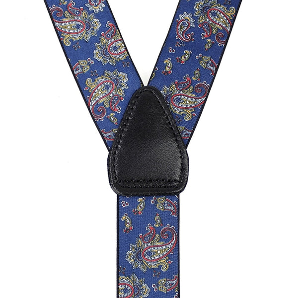 tirantes paisley azul oxford