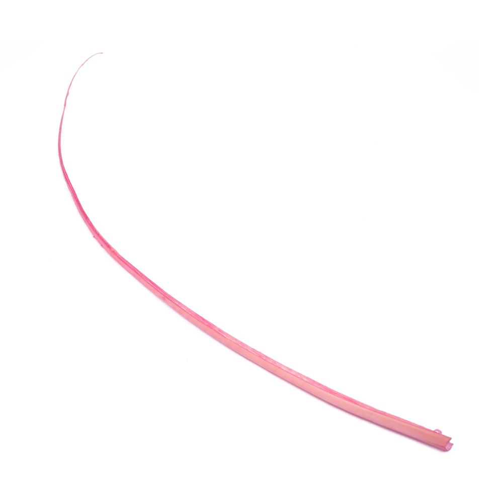 Raquis Avestruz 45 cm rosa palo