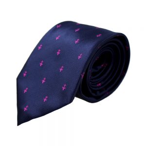 corbata adrian flor de lis buganvilla