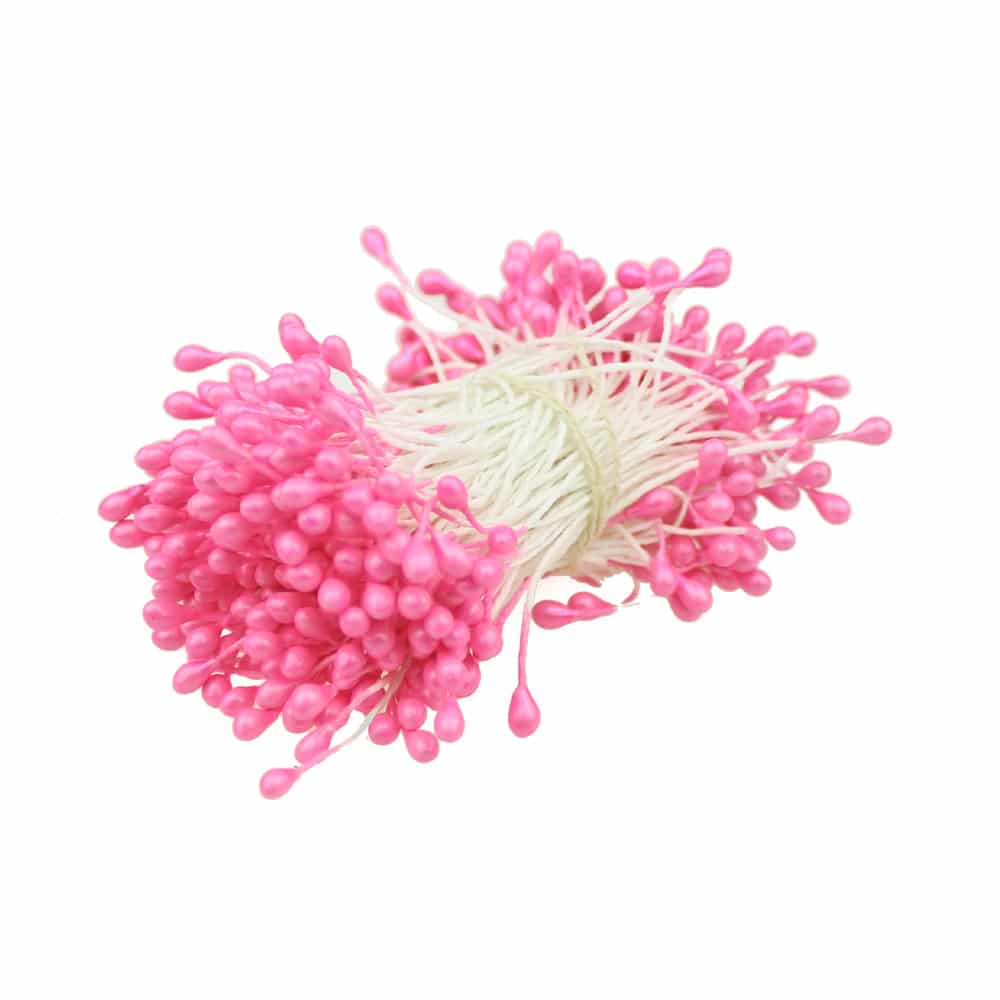 ramillete 350 pistilos rosa coral