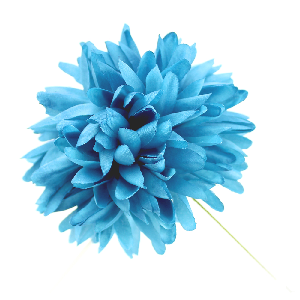 Flor Elsa 12 cm azul oxford