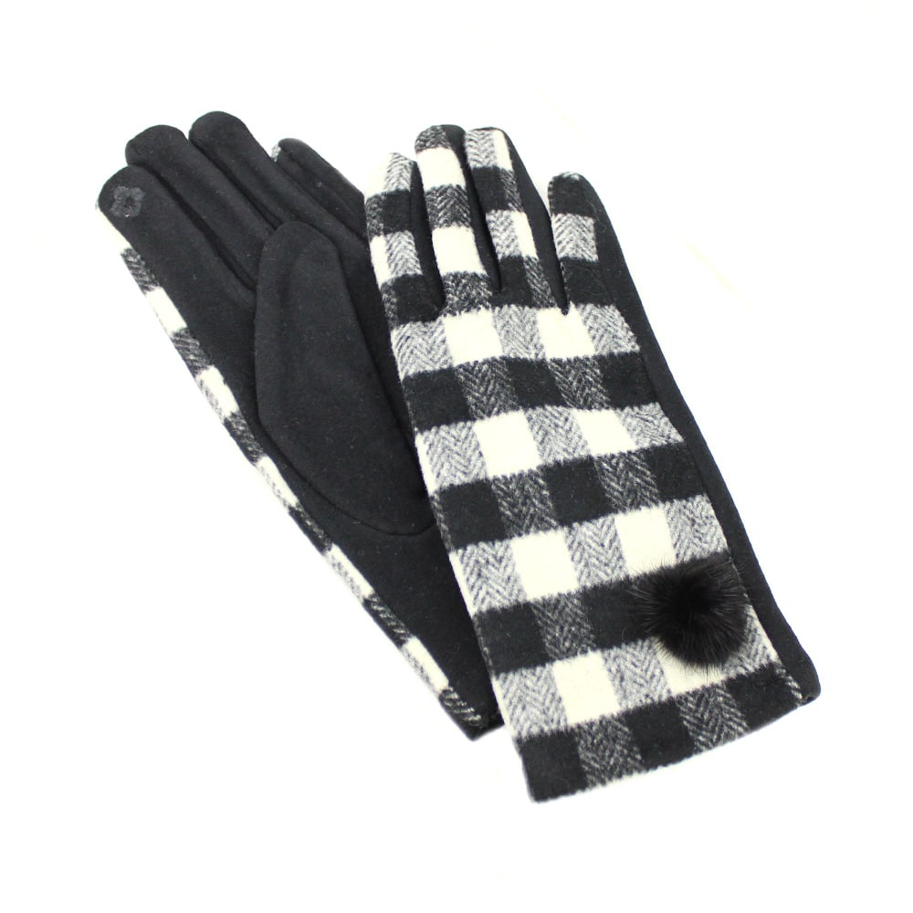 guantes cortos negro